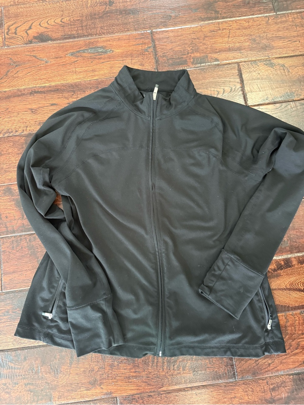 Women's Black Full-Zip Performance Jacket